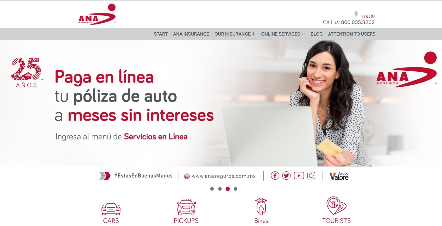 Ana Compania De Seguros Auto Insurance Home Page