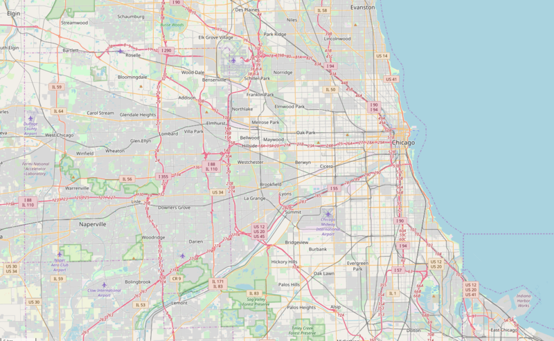 Chicago Street Map