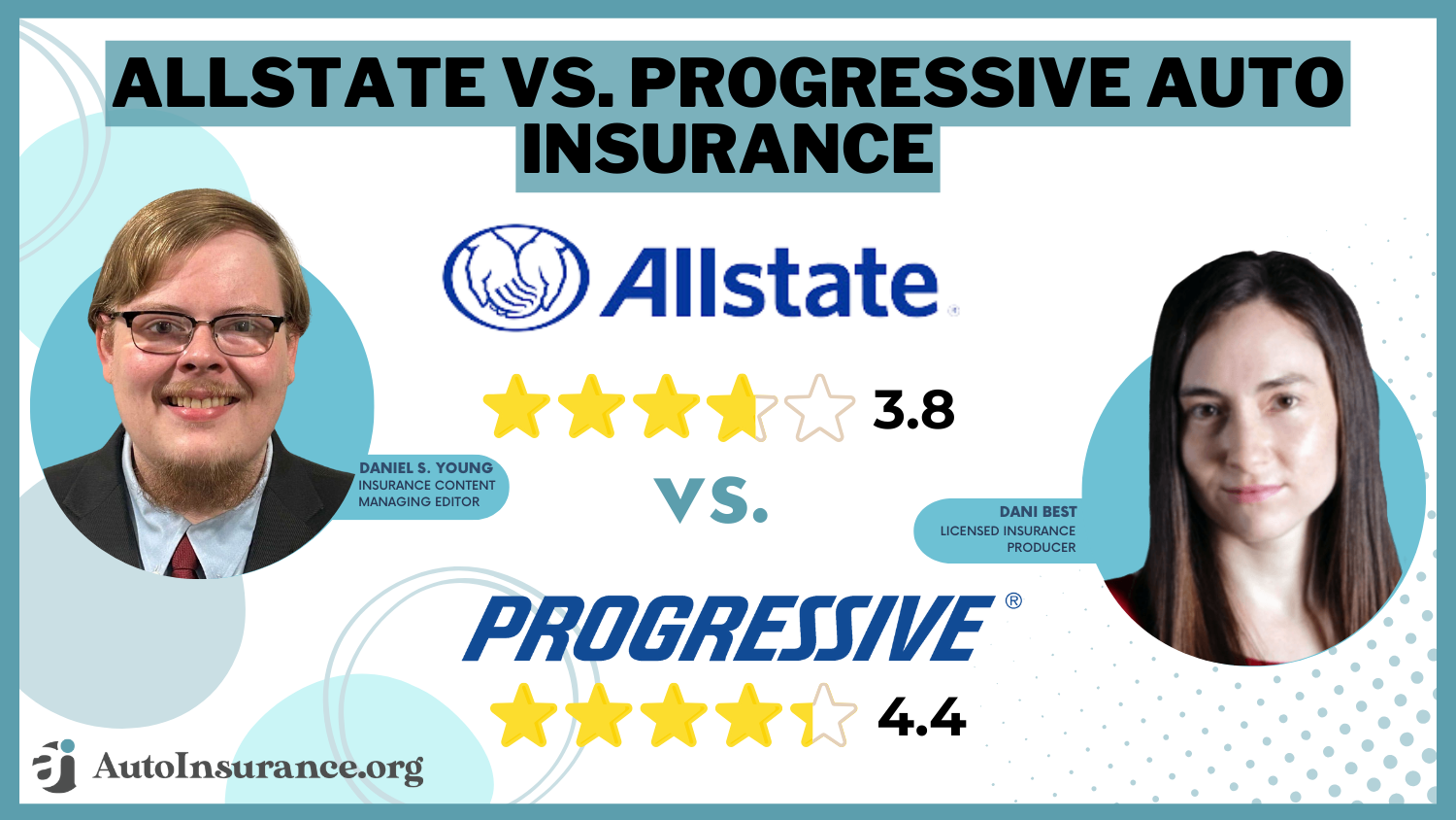 Allstate vs. Progressive Auto Insurance: Featured Image
