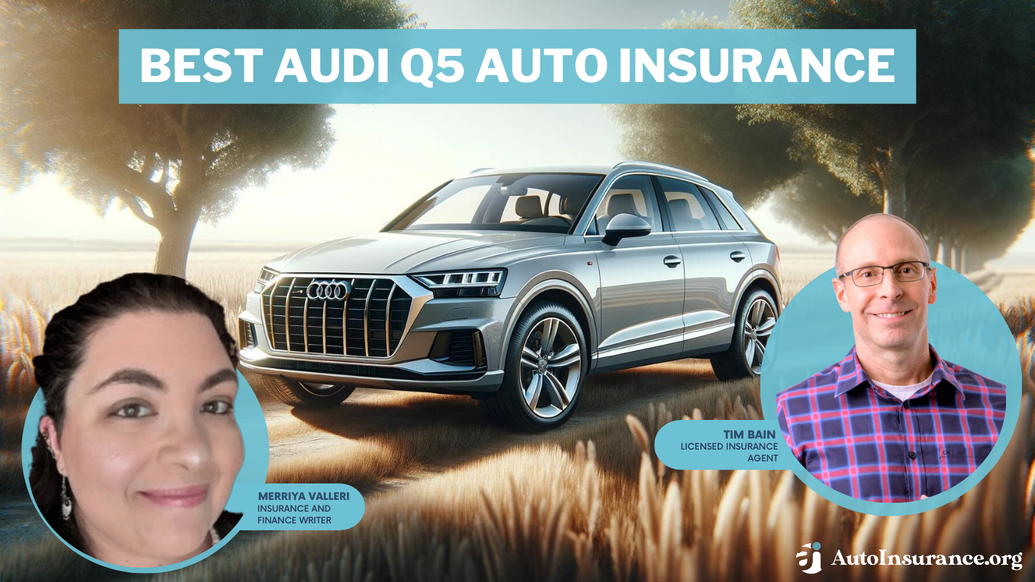 Best Audi Q5 Auto Insurance: Progressive, Geico. State Farm