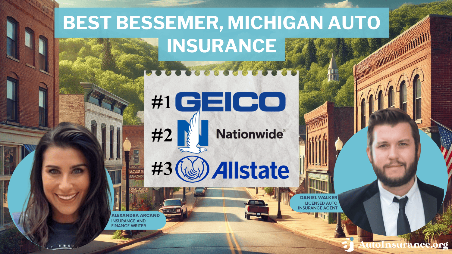 Geico, Nationwide and Allstate: Best Bessemer, Michigan Auto Insurance