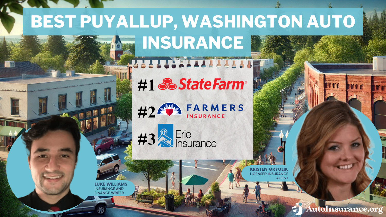 Best Puyallup, Washington Auto Insurance: State Farm, Farmers, and Erie