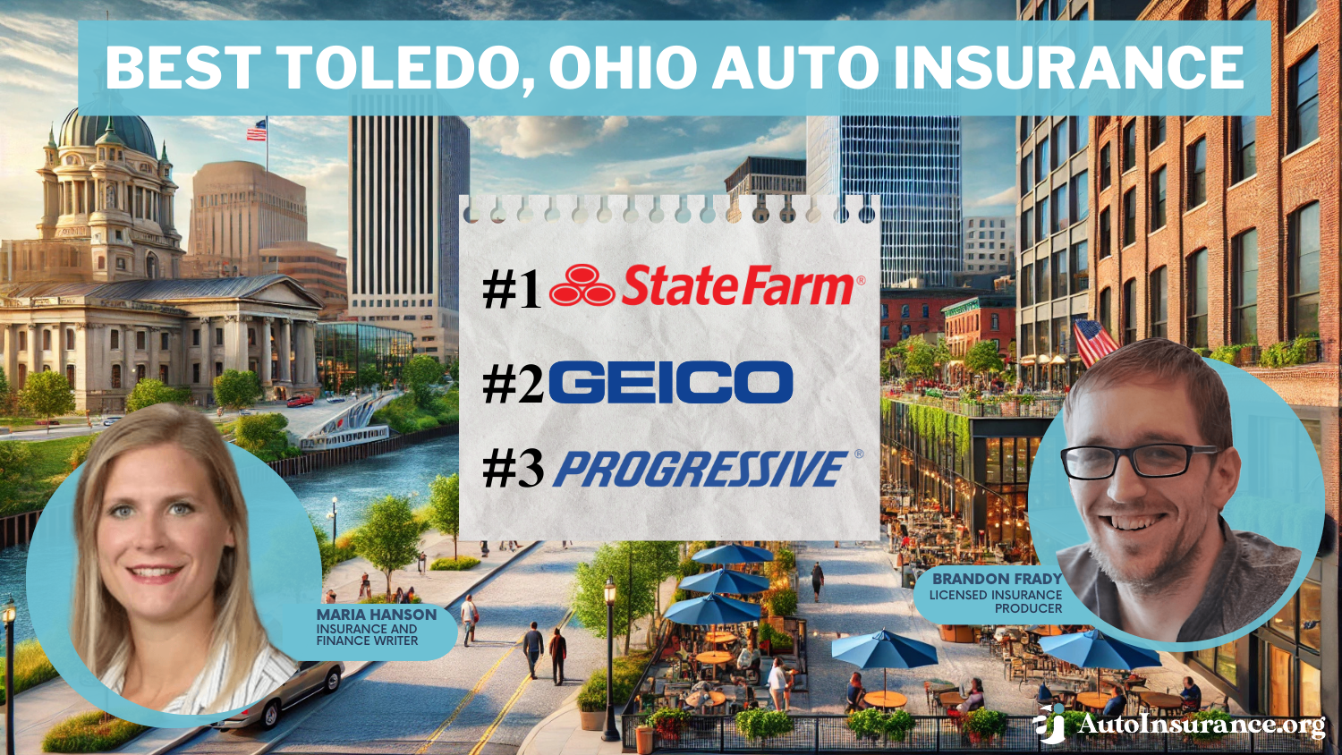 Best Toledo, Ohio Auto Insurance: State Farm, Geico, and Progressive