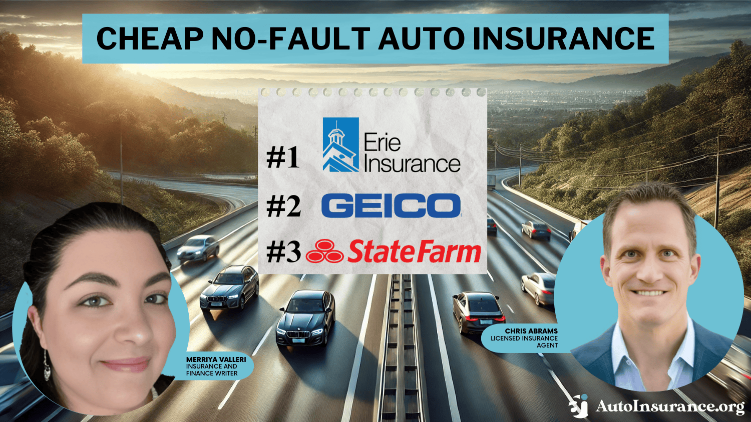 Cheap No-Fault Auto Insurance: Erie, Geico, State Farm