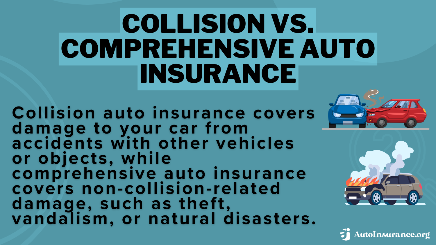 Collision vs. Comprehensive Auto Insurance Definition Card: How to Evaluate Auto Insurance Quotes