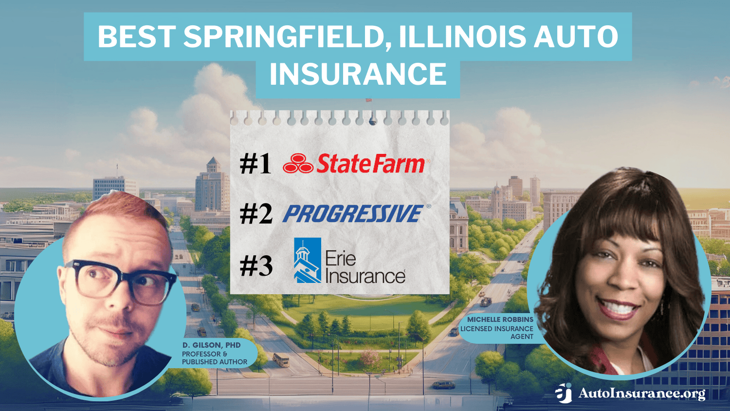 Best Springfield, Illinois Auto Insurance: State Farm, Progressive, Erie