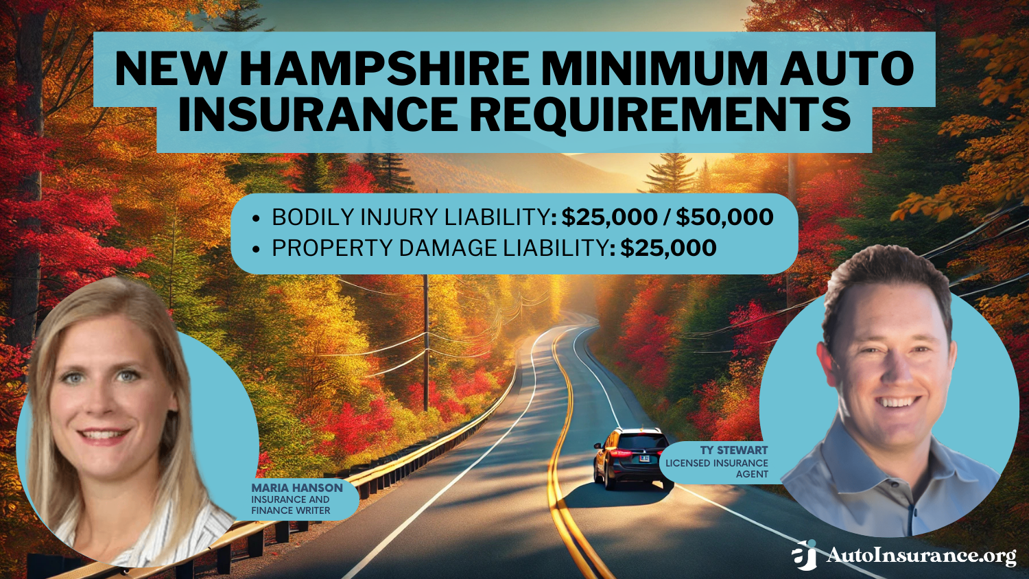 New Hampshire Minimum Auto Insurance Requirements