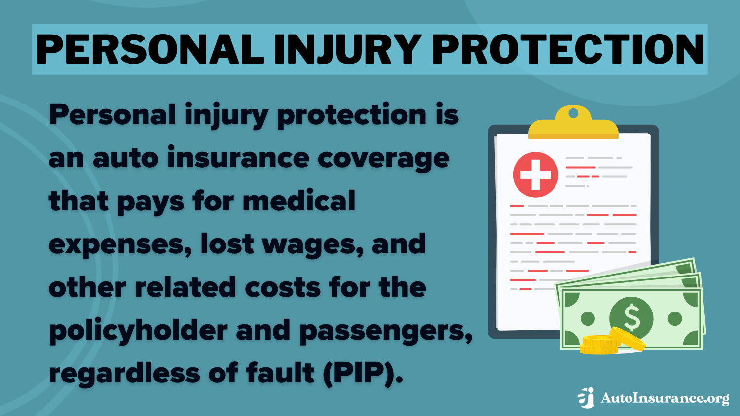 Types of Auto Insurance: Personal injury protection PIP Auto Insurance