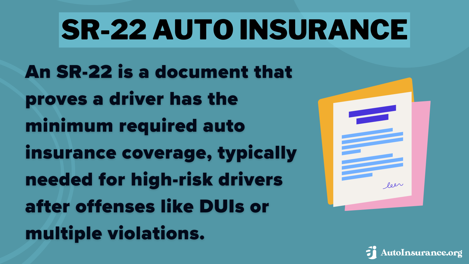 SR-22 Auto Insurance