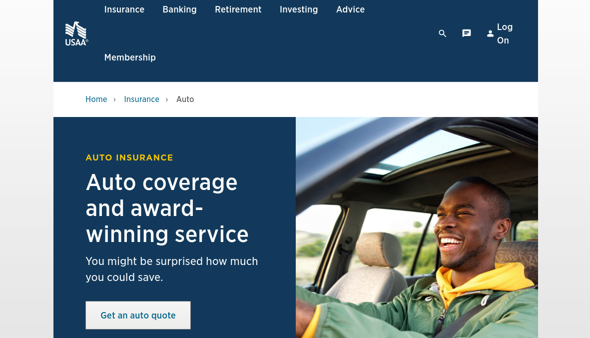 USAA: USAA vs. Geico auto insurance