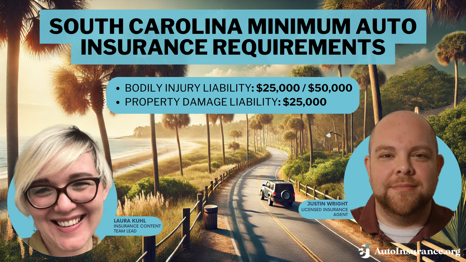South Carolina Minimum Auto Insurance Requirements Featured Image