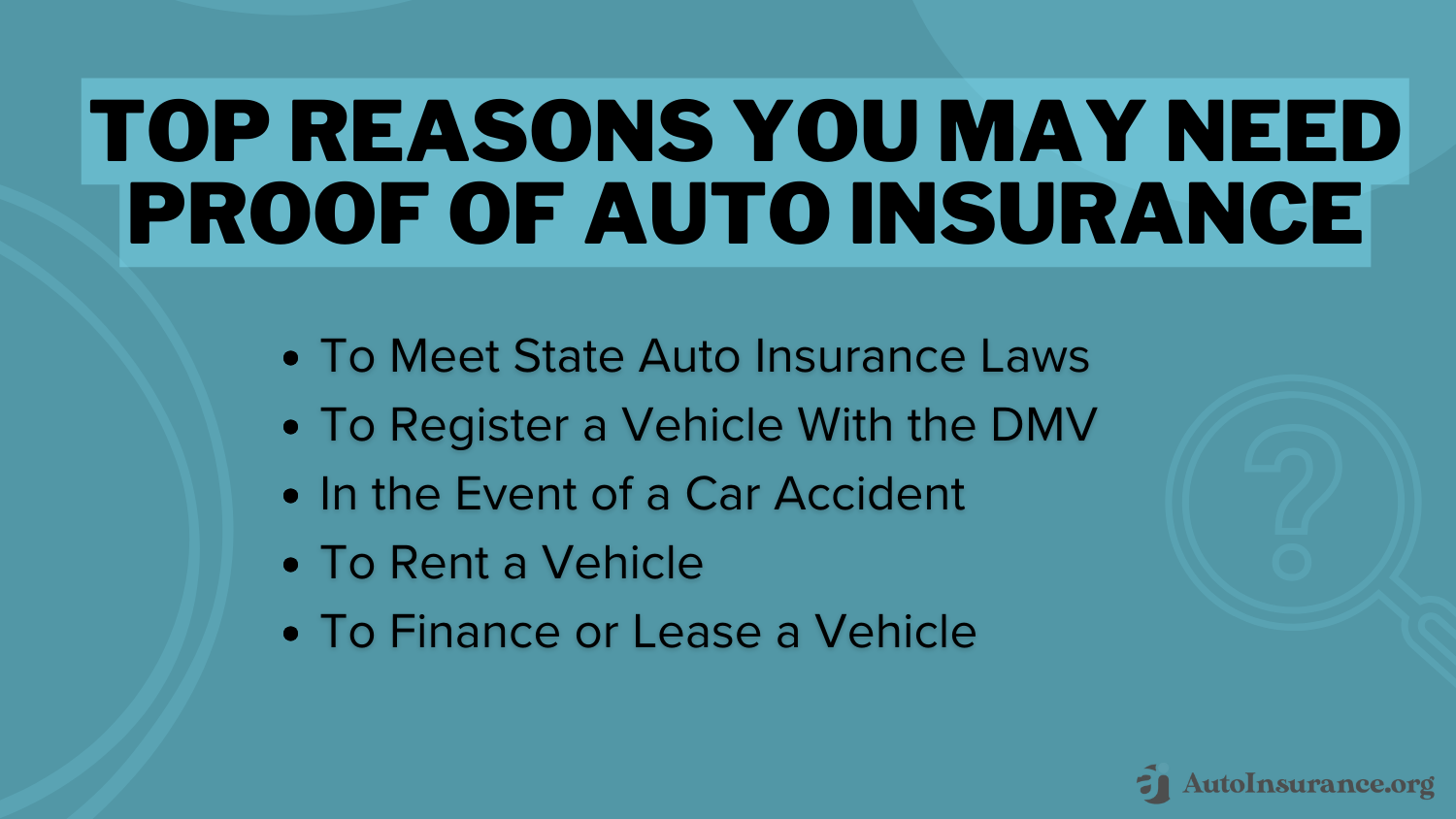 Top Reasons You May Need Proof of Auto Insurance Definition Card: How to Get a Copy of Your Auto Insurance Card