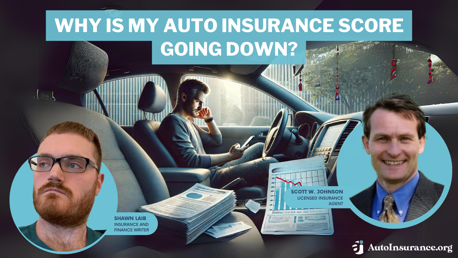 Why is my Auto Insurance Score Going Down