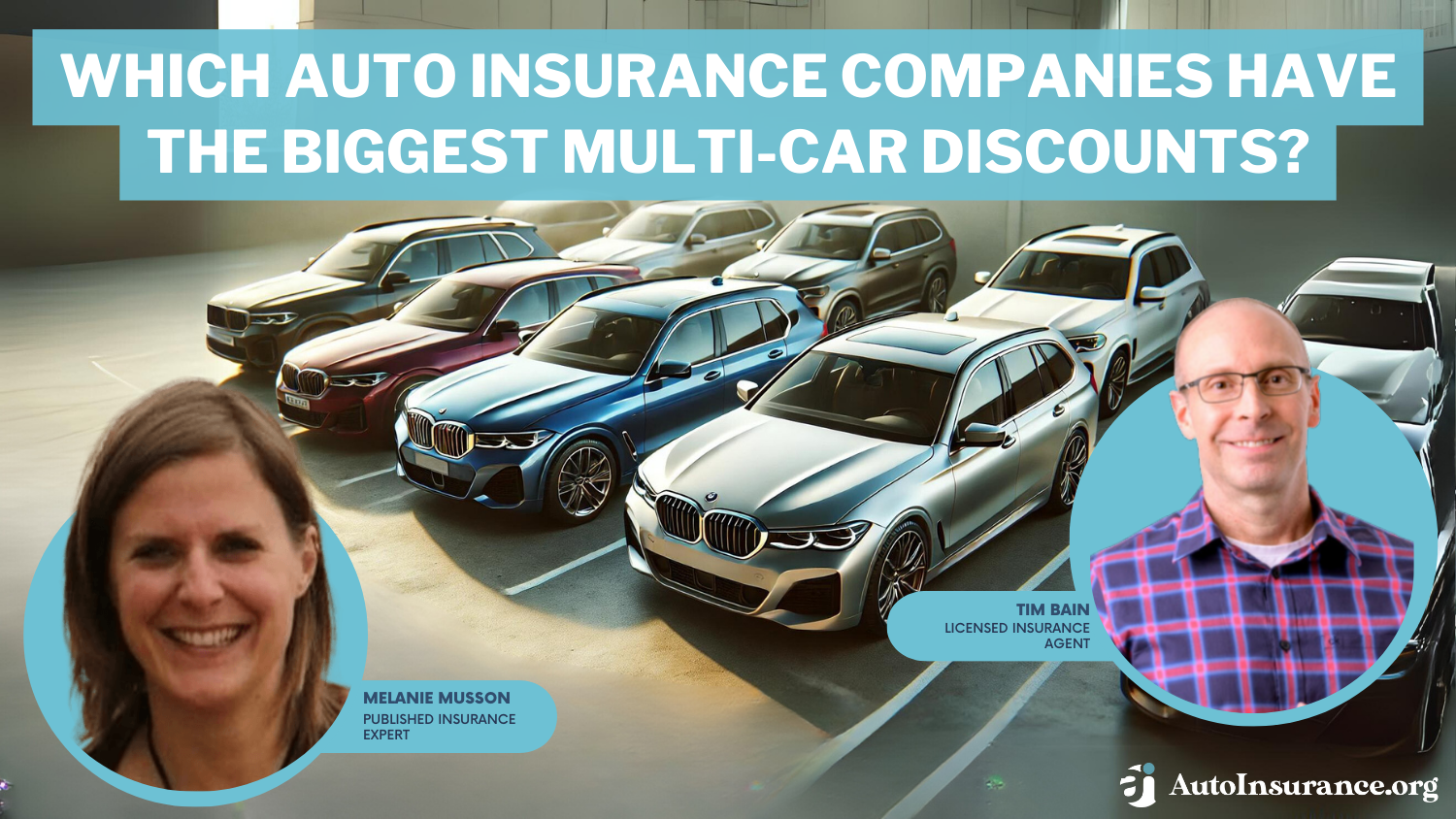 Which car insurance companies have the biggest multi-car discounts?